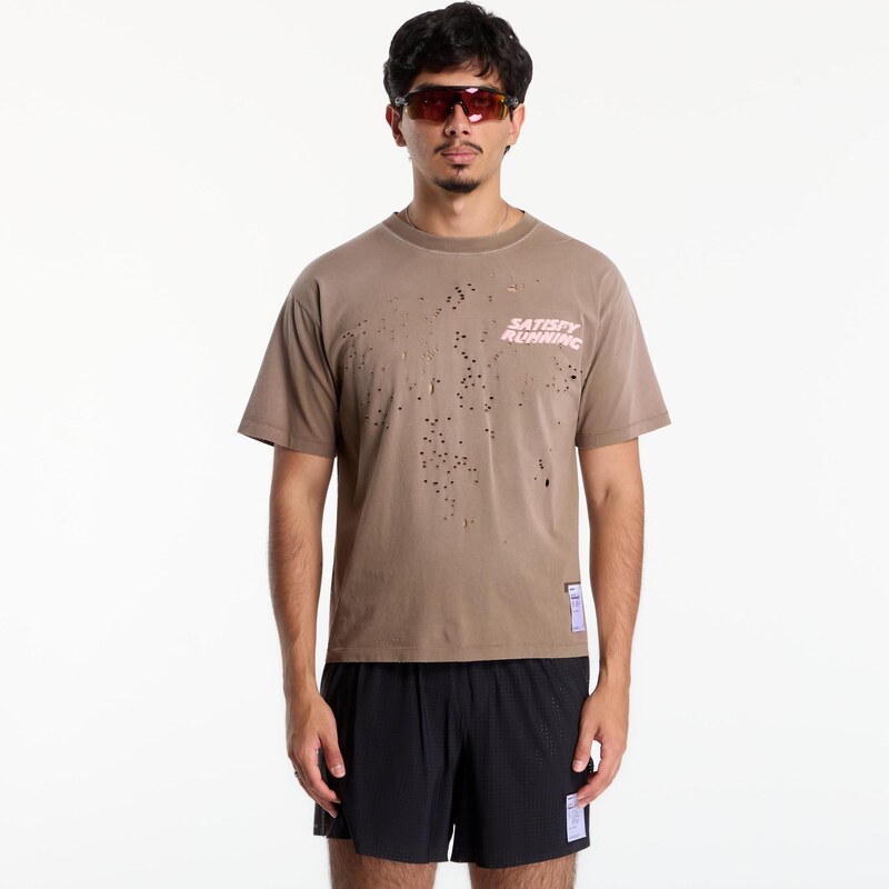 Tričko Satisfy MothTech T-Shirt Sun Bleached Rain Drum XL