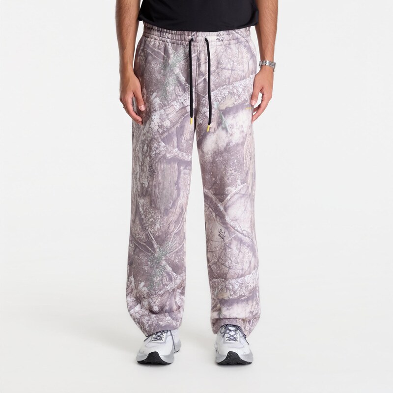 Tepláky Jordan Brooklyn Mens Realtree Open-Hem Pants White/