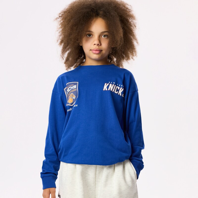 Reserved - Mikina New York Knicks NBA - modrá