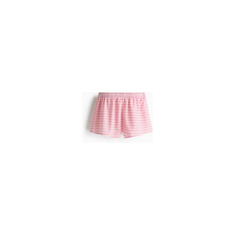 H&M - Cotton beach shorts - Růžová/Proužky