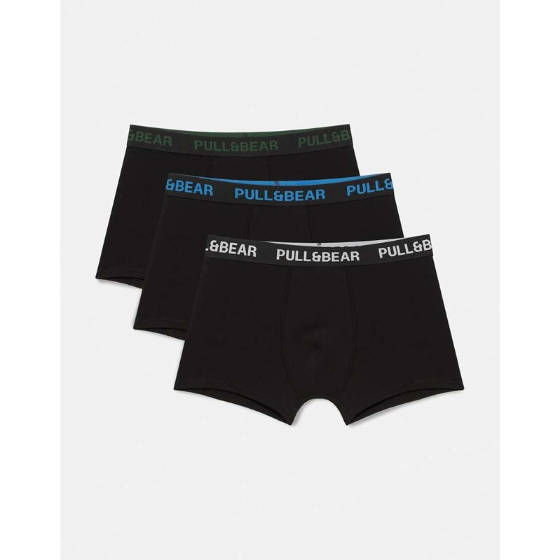 Pull&Bear Pack of 3 boxers in others-Multi