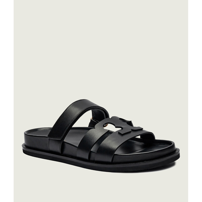 TORY BURCH Kožené pantofle INES