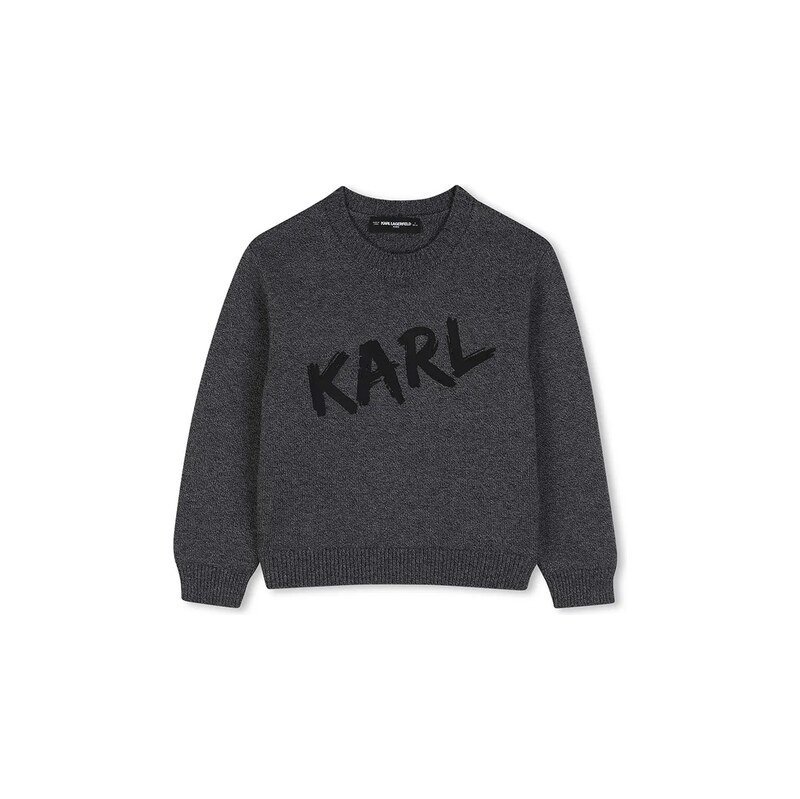 Karl Lagerfeld svetr dětský s příměsí vlny