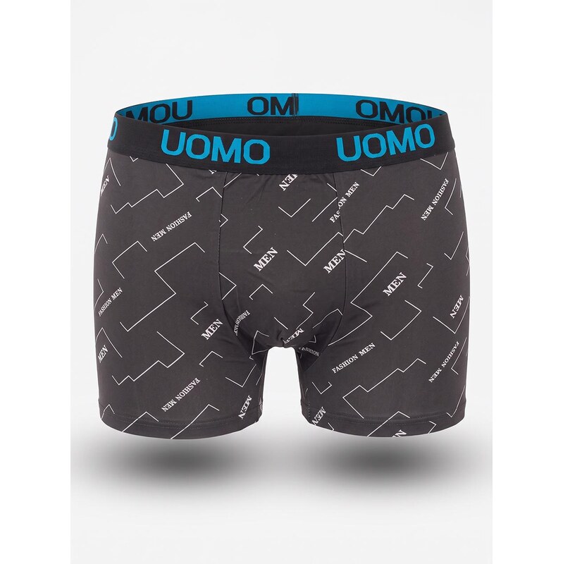 Pánské šedé boxerky MyStars Fashion