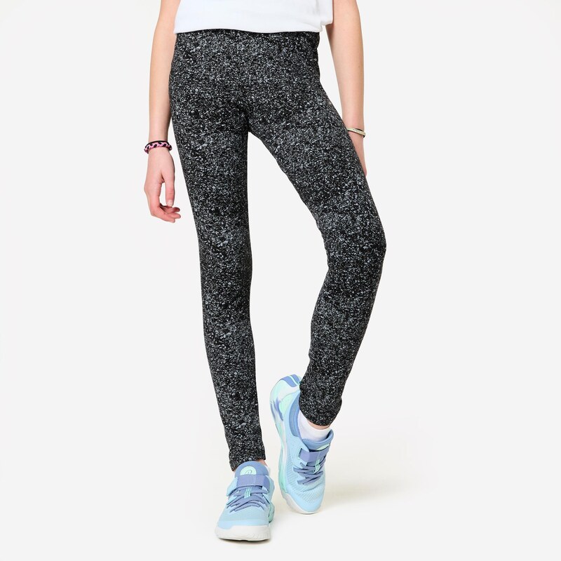 DECATHLON Dětské bavlněné legíny