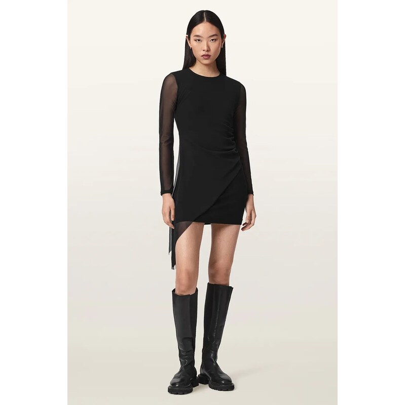 AllSaints šaty RILEY SL