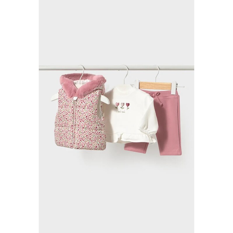 Mayoral Newborn každodenní set kojenecký s bavlnou