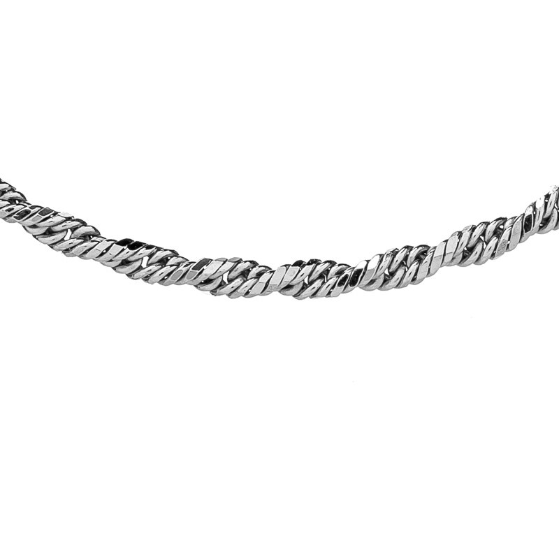 Buka Jewelry Stříbrný splétaný řetízek (1,5 mm; 50 cm) 791.1