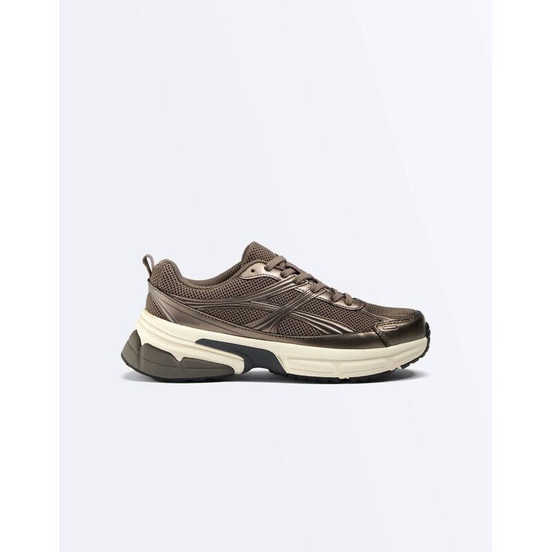 OYSHO Running trainers in copper