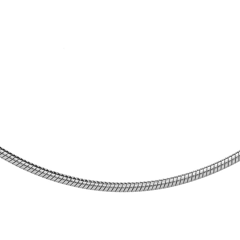 Buka Jewelry Stříbrný řetízek Snake (0,8 mm) 790