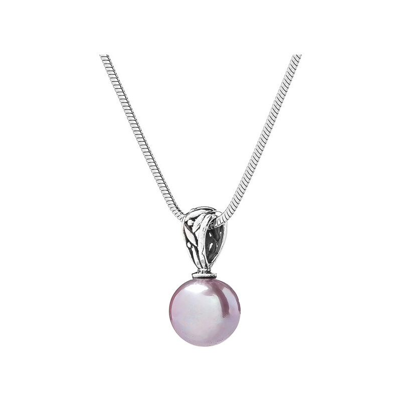 Buka Jewelry Buka perlový přívěsek Mutiara – fialová perla 568
