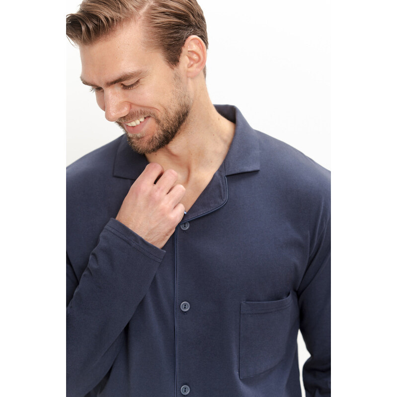Pánské dlouhé pyžamo M–2XL model 22345749 - Taro