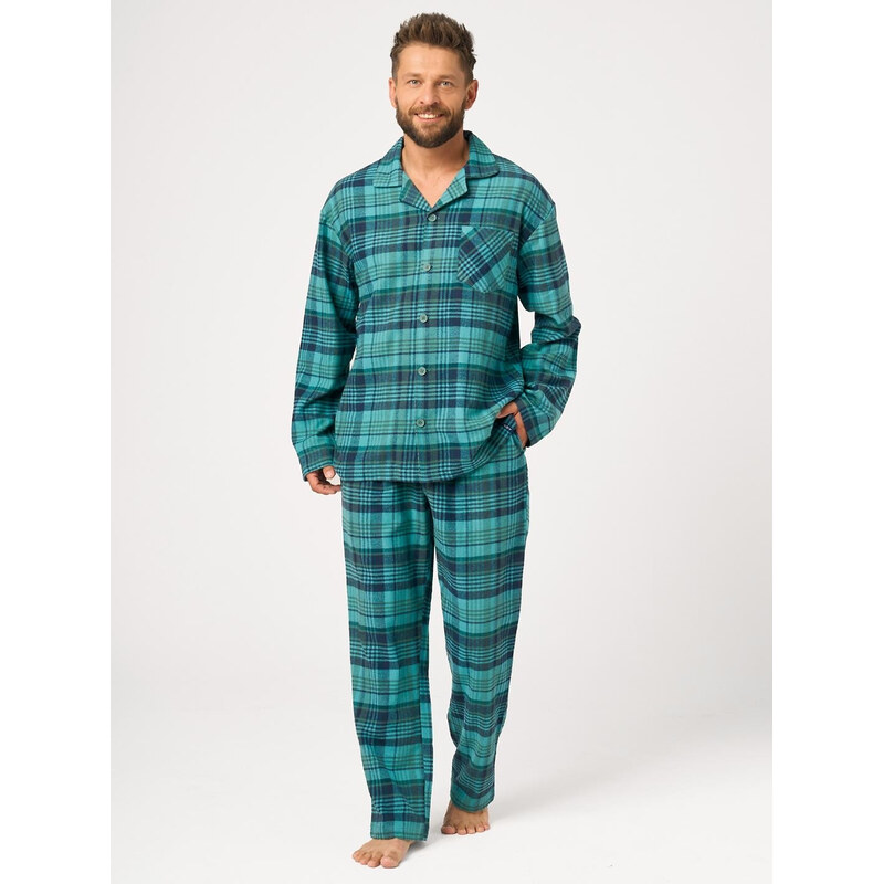 Pyžamo Key MNS 048 B26 dlouhé rukávy, velikosti M–2XL,