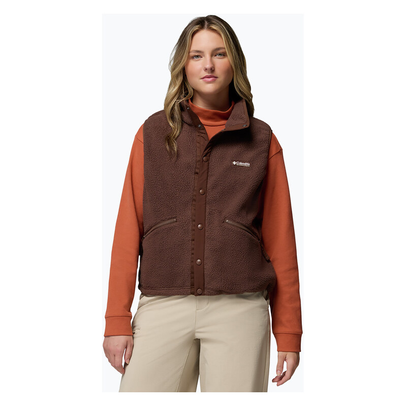 Dámská vesta Columbia Helvetia tobacco