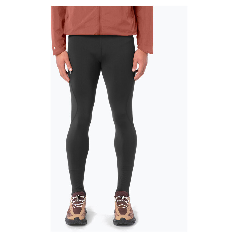 Pánské běžecké legíny Salomon Shakeout Core Warm Tights deep
