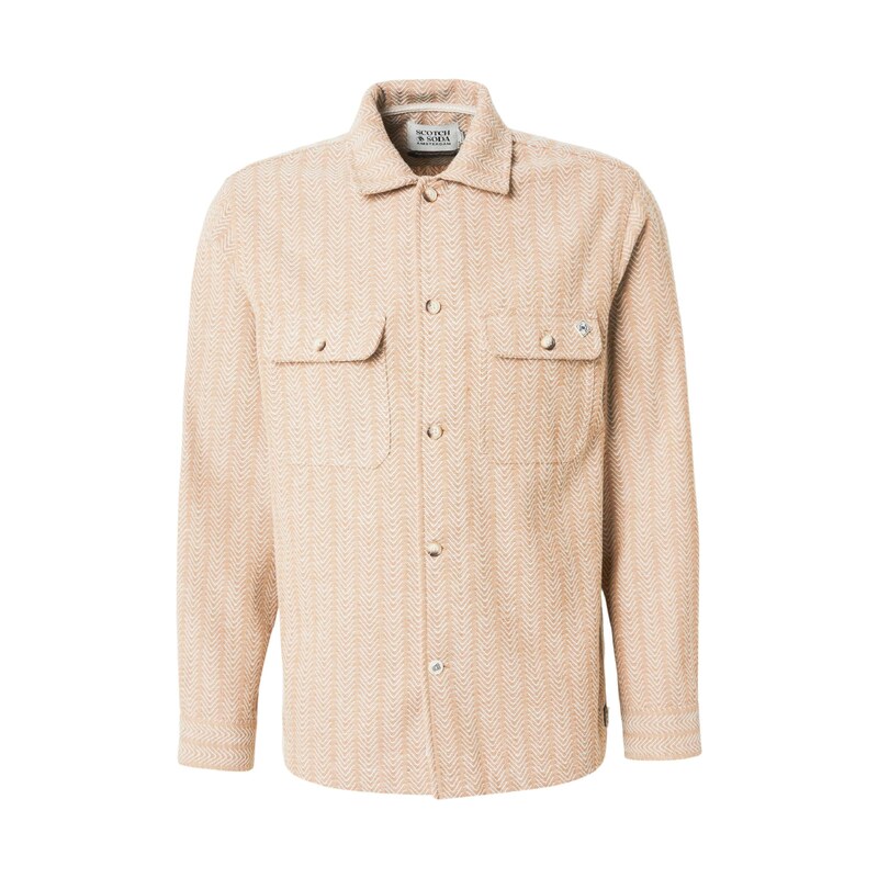 SCOTCH & SODA Košile hnědá