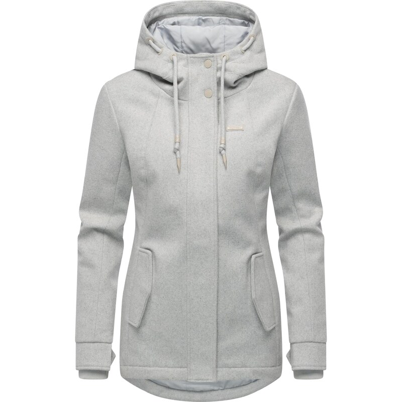 Ragwear Přechodná bunda Monadde světle šedá