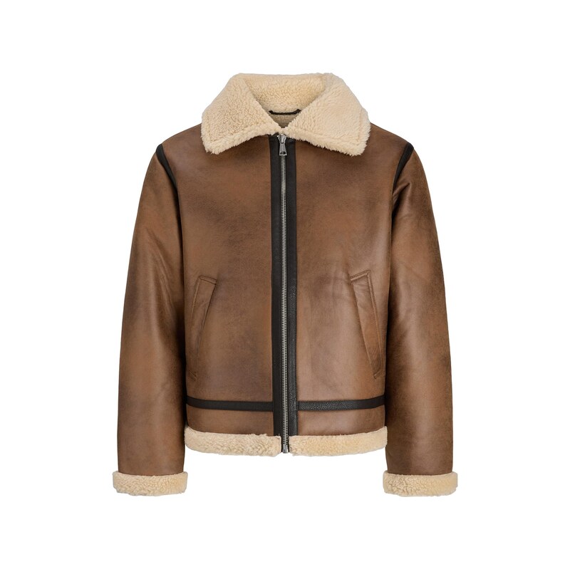 Jack & Jones Plus Přechodná bunda JORNORREBRO krémová /
