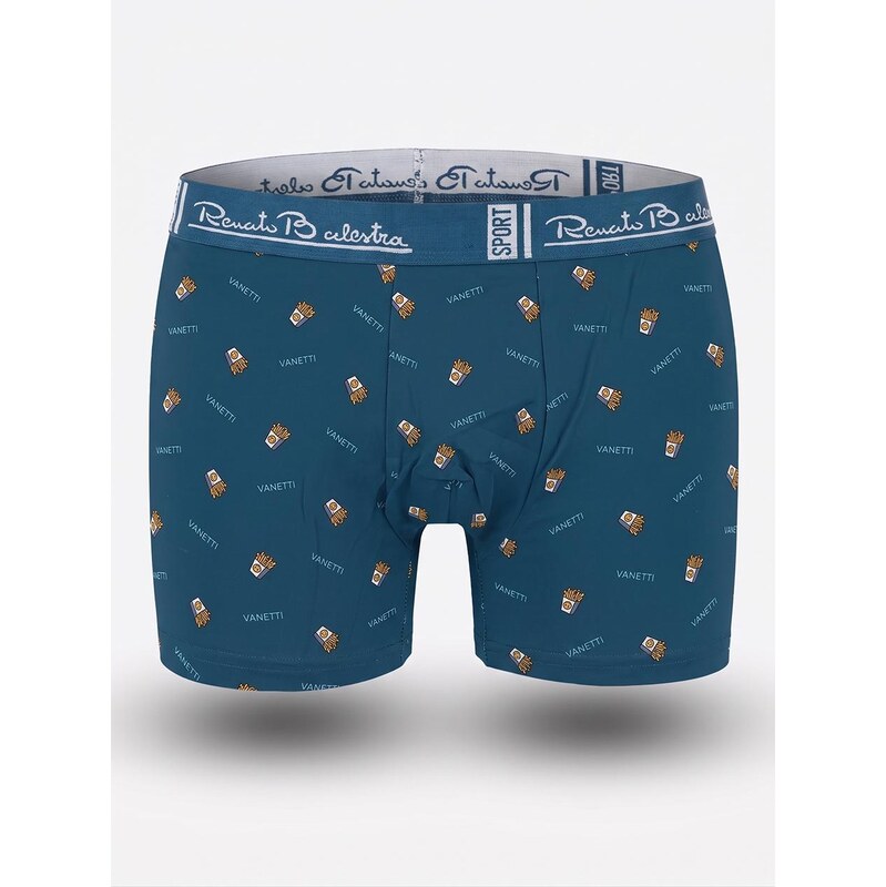 Pánské boxerky modré MyStars French Fries