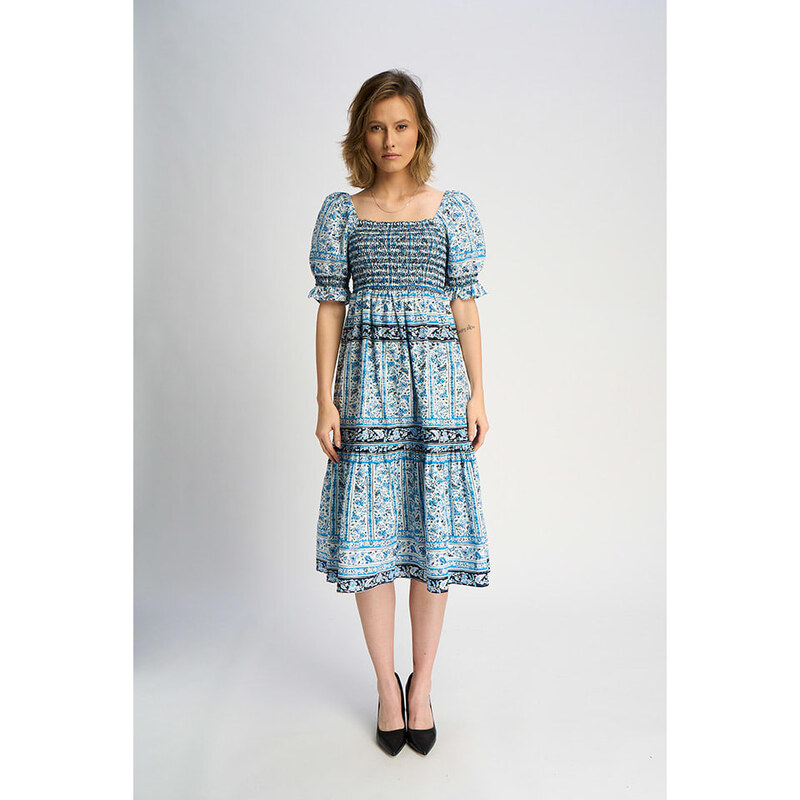 Šaty Marks & Spencer Blau/ Weiß 663985