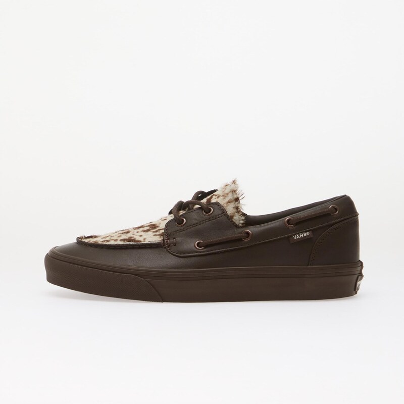 Vans 2-Eyelet Boat Shoe PONY HAIR Dark Brown