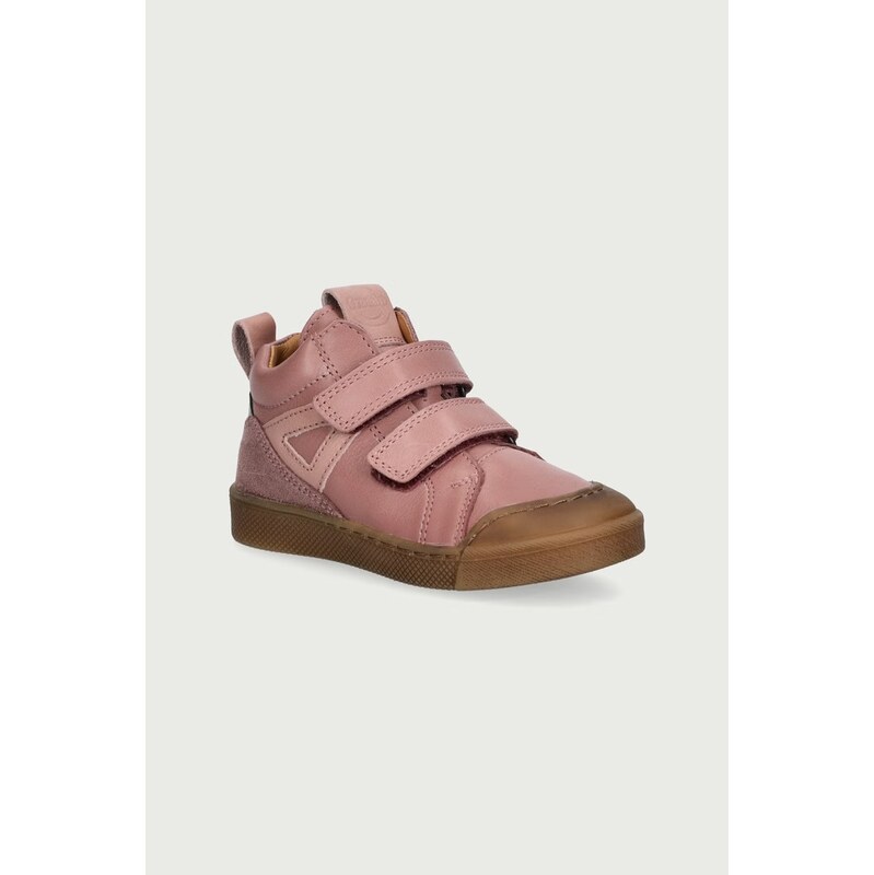 Froddo Polobotky dětské kožené ROSARIO HIGH-TOP