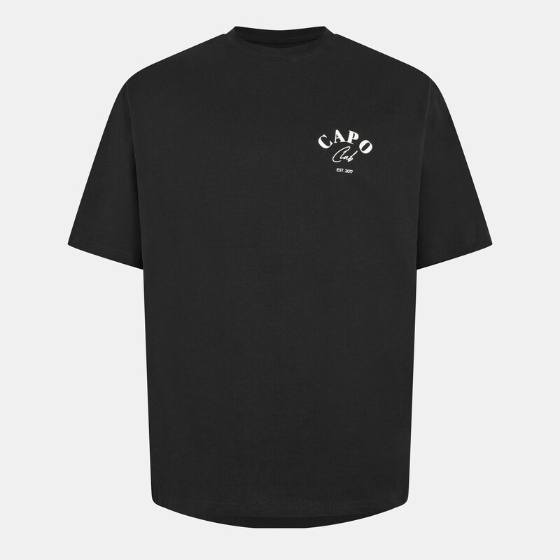Tričko CAPO Black/White 5913711