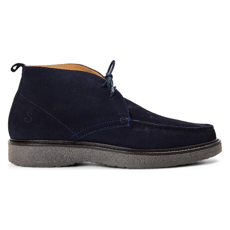 Oliver Sweeney Boty Clarks Navy Nubuk 764188