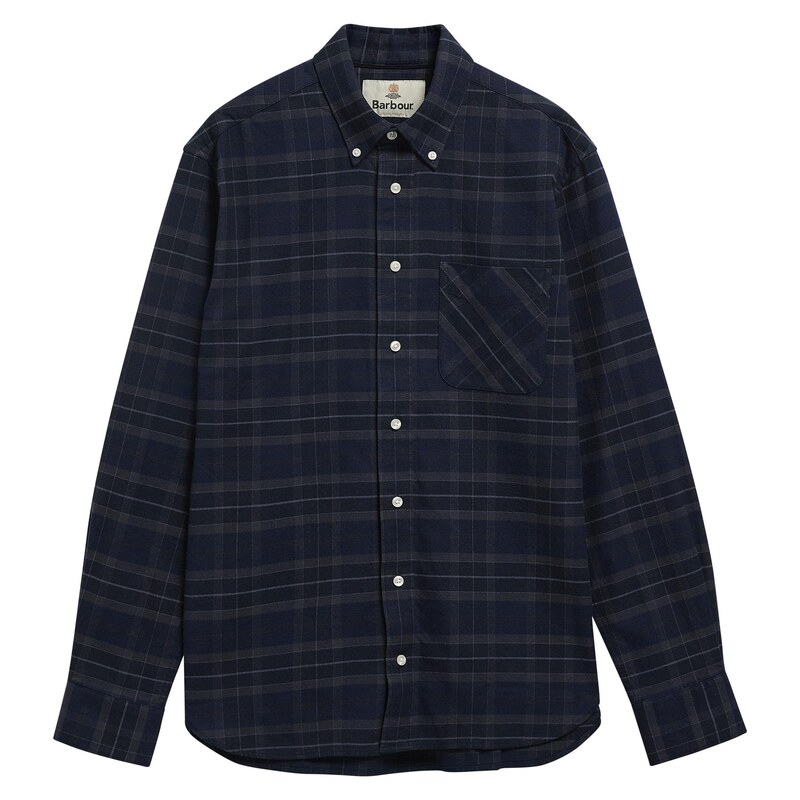 Košile Barbour Crimson Heather 3996222