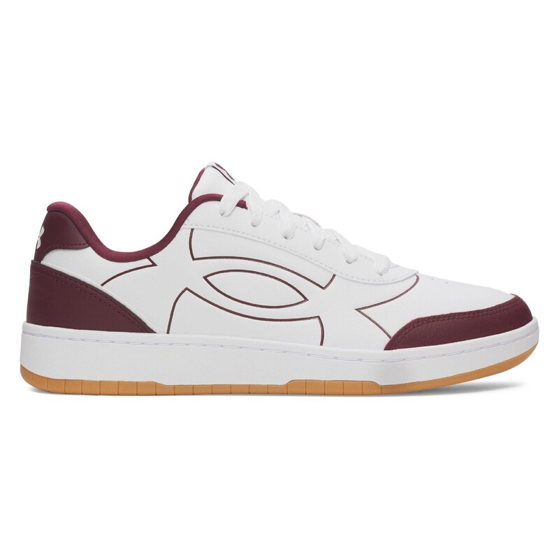 Tenisky Under Armour White/Maroon 5434910