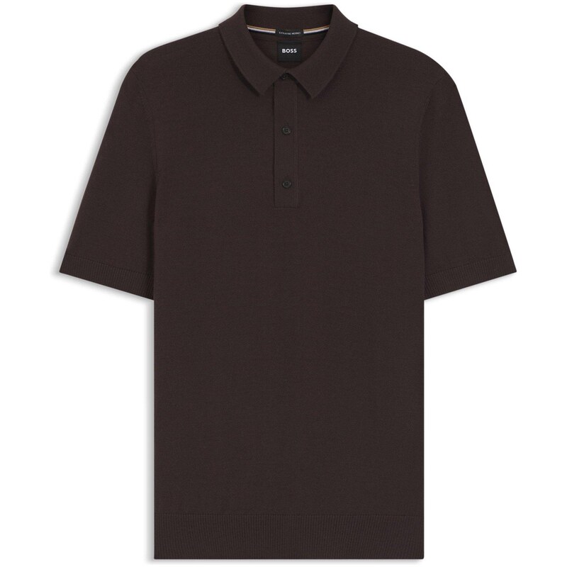 Tričko Boss Dark Brown 207 3607480
