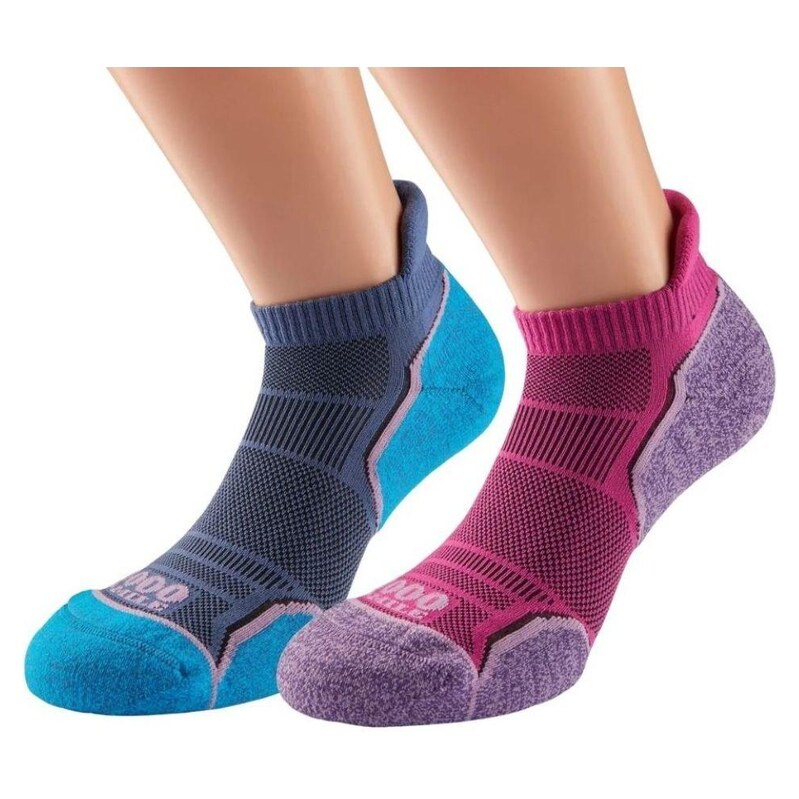 Ponožky 1000 Mile Pink/Lavender 2679228