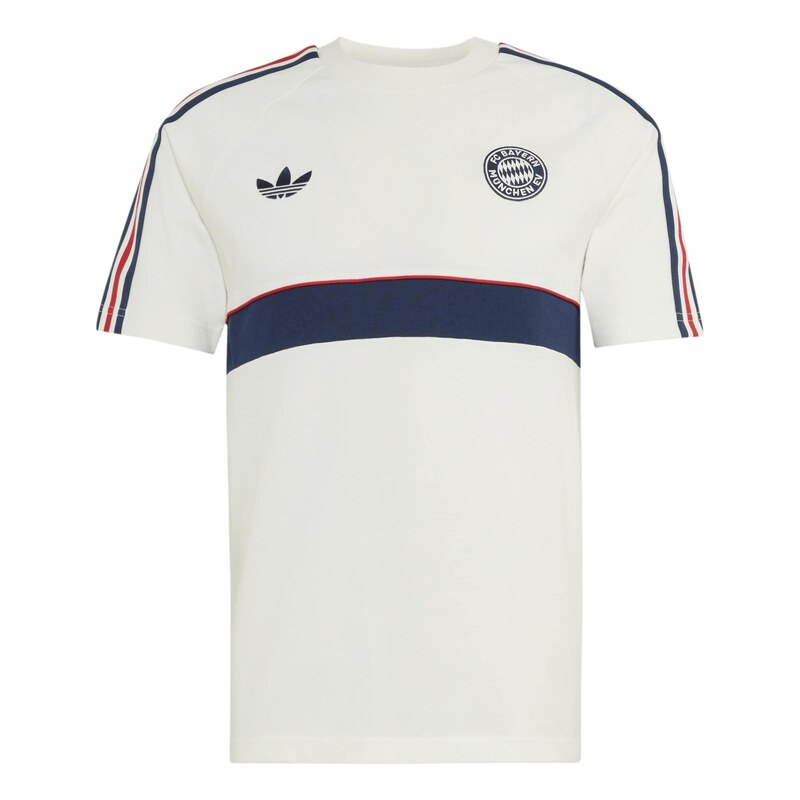 Tričko adidas White/Navy 902451