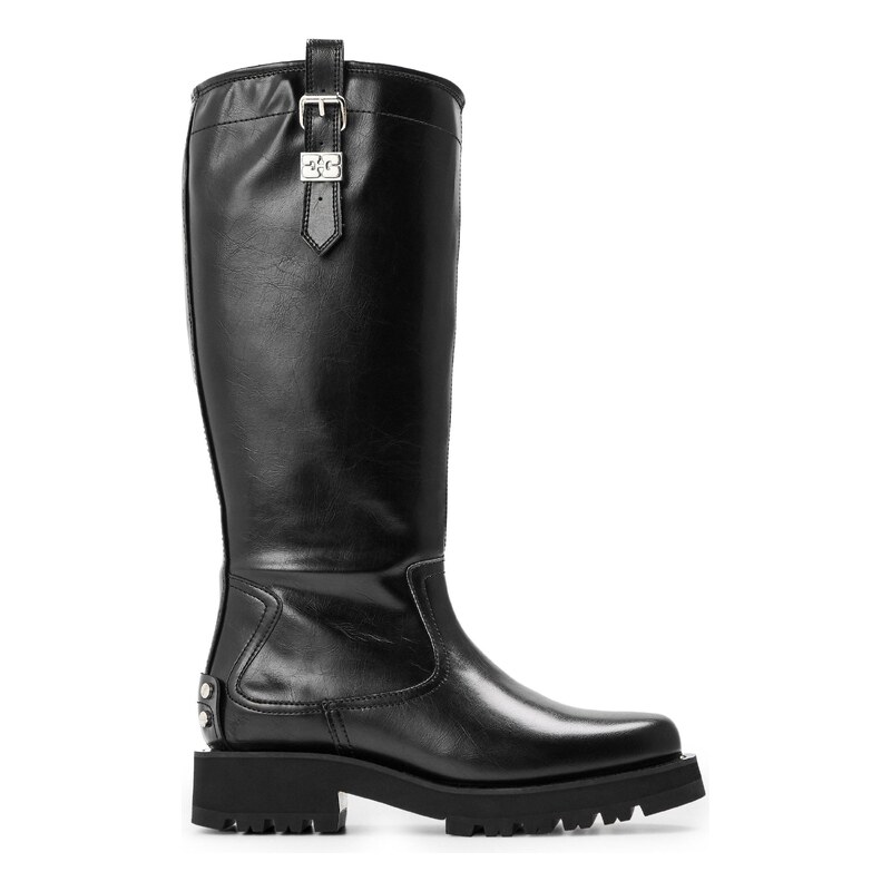 Kozačky Ganni Black 6857858