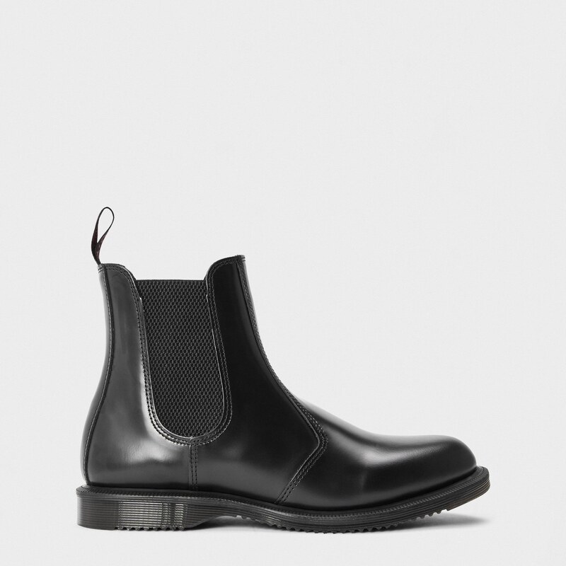 Kozačky Dr Martens Black Polished 4618311