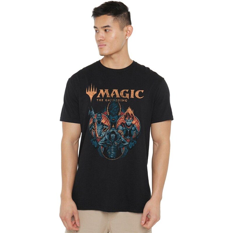 Tričko Magic the Gathering Black 758342