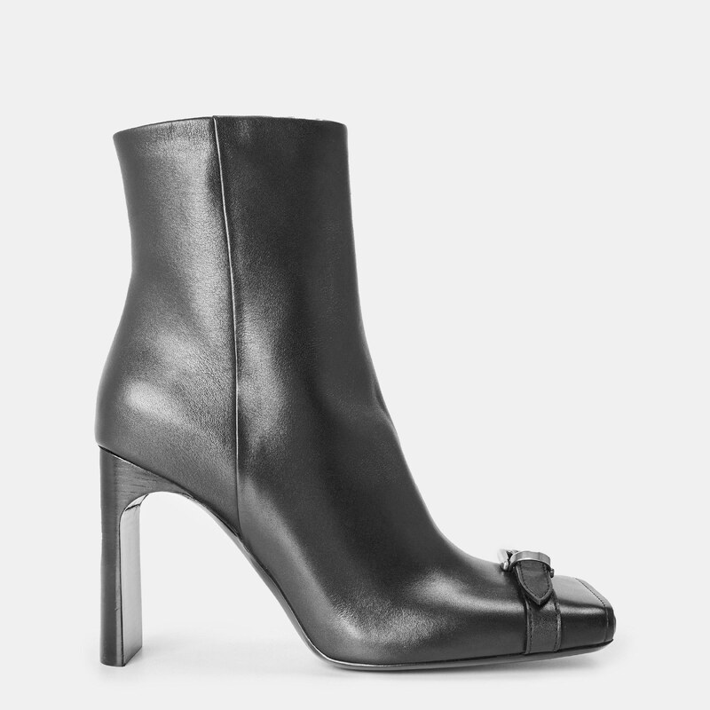 Kozačky Balenciaga Black/Silver 843565