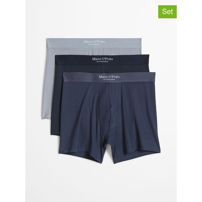 Boxerky Marc O´Polo Bodywear Dunkelblau/ Hellblau 3728823