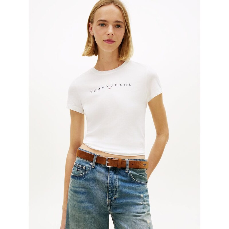 Tričko TOMMY JEANS Weiß 4579549