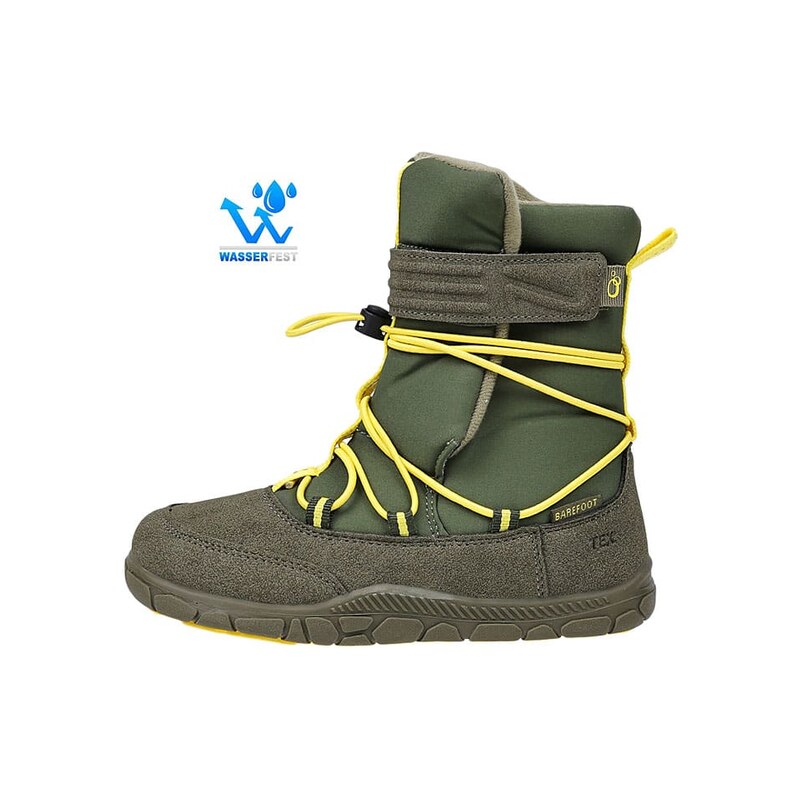 Boty lamino Khaki 730128