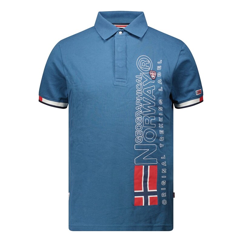 Tričko Geographical Norway Blau 3223420