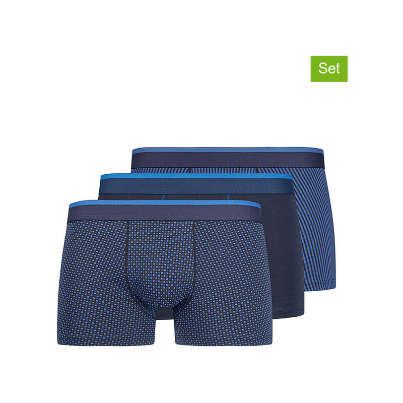 Boxerky Skiny Dunkelblau 313303