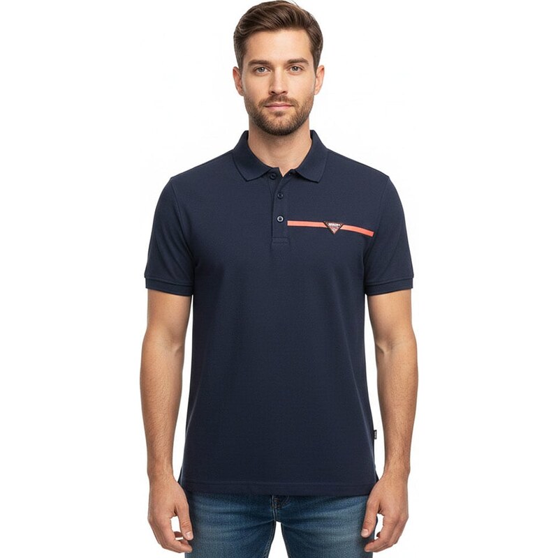 Tričko Geographical Norway Dunkelblau 4511730