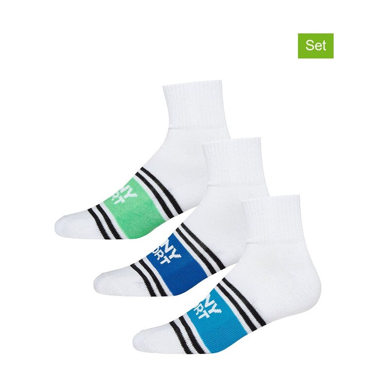 Ponožky DKNY Weiß/ Grün/ Blau 9077824