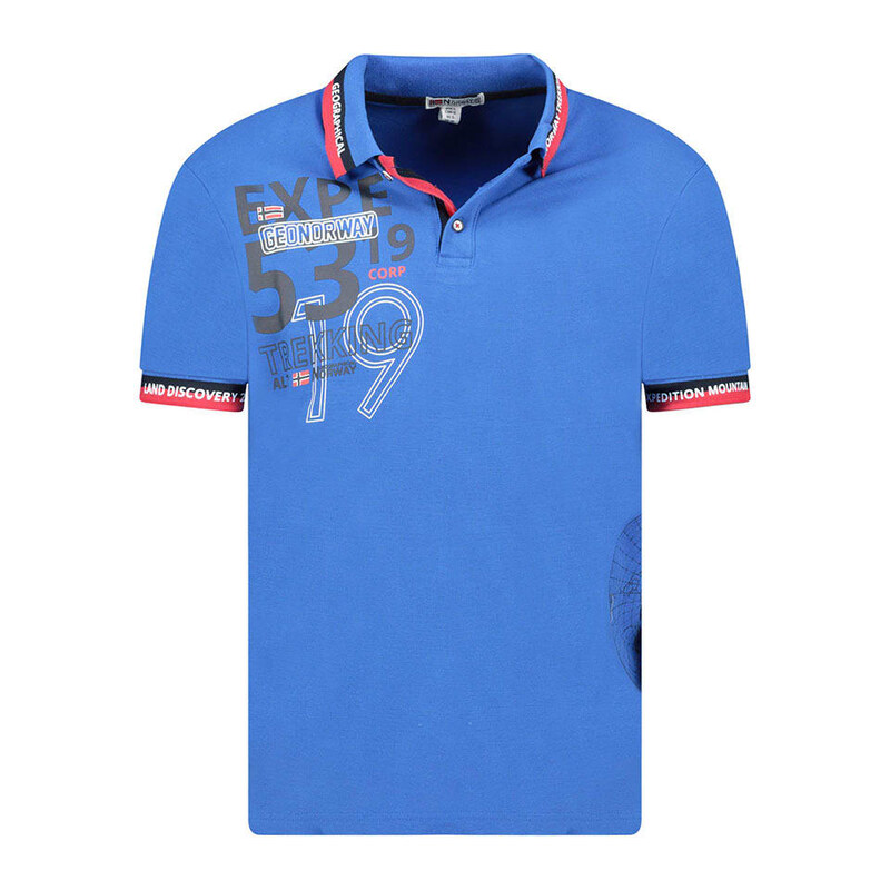 Tričko Geographical Norway Blau 9108416
