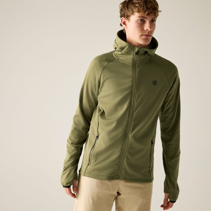 Pánská funkční mikina Dare2b VENTURE STRETCH khaki