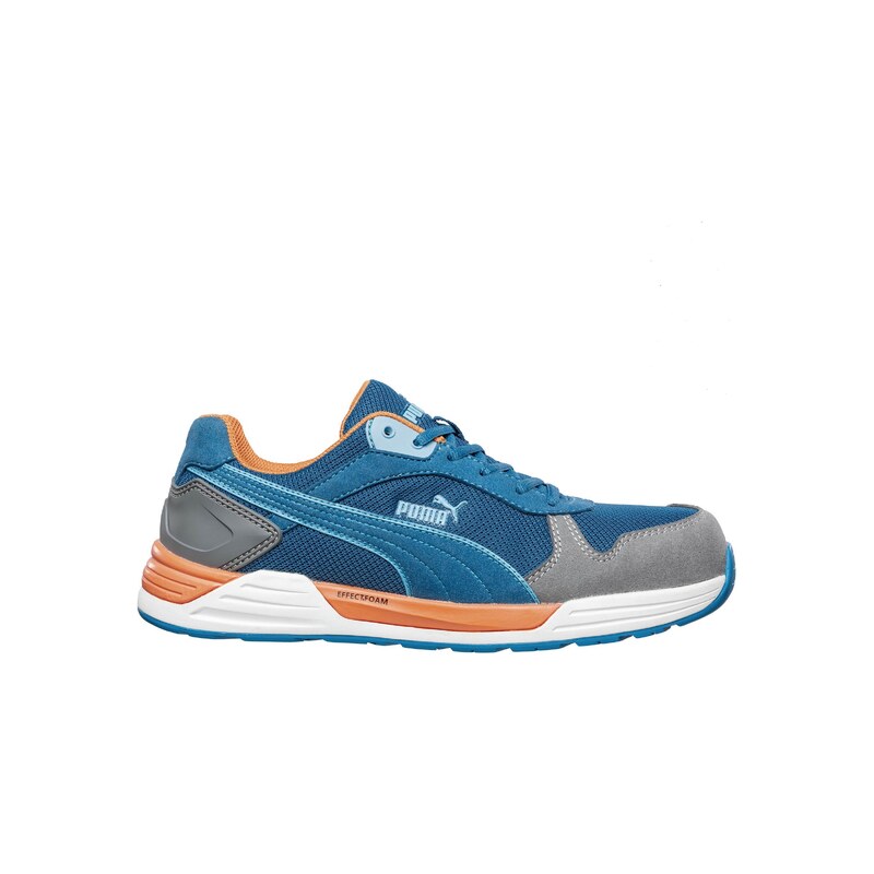 Obuv Puma 64640 FRONTSIDE blue low S1P ESD HRO SRC