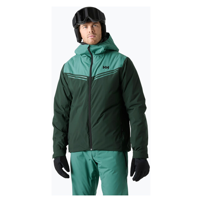 Pánská lyžařská bunda Helly Hansen Alpine Inslated dark jungle