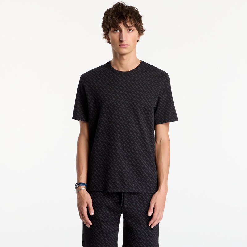 Tričko Hugo Boss Waffleaop T-Shirt Black S