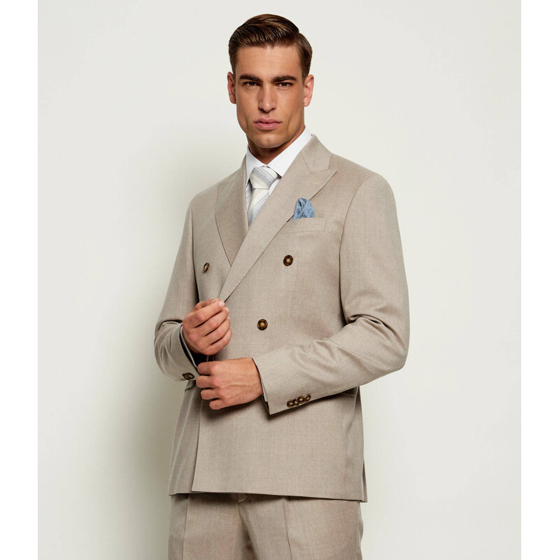 Sand Copenhagen Vlněná sako Star DB | regular fit